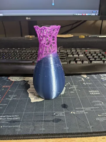 dual extrusion vase