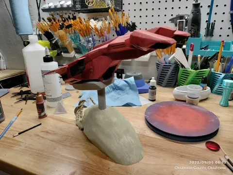 Pelican Metallic Red Foundation 2